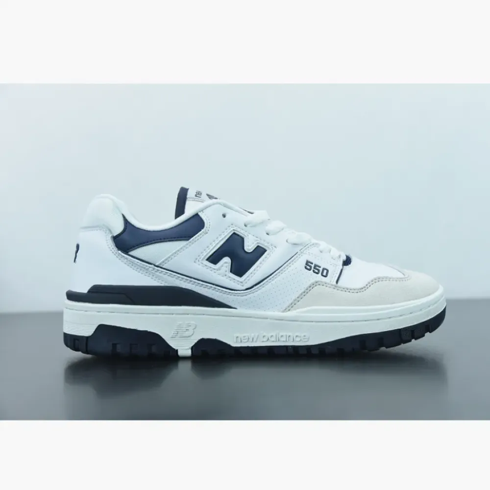 New Balance 550 White/Navy  BB550WA1