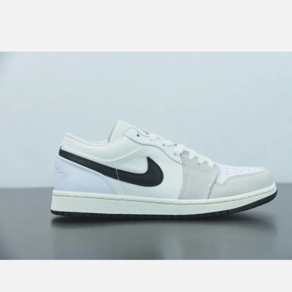 Air Jordan 1 Low ‘Astrograbber’ Sail Black  DC3533-100