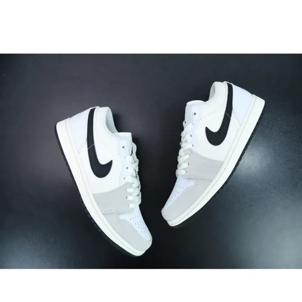 Air Jordan 1 Low ‘Astrograbber’ Sail Black  DC3533-100