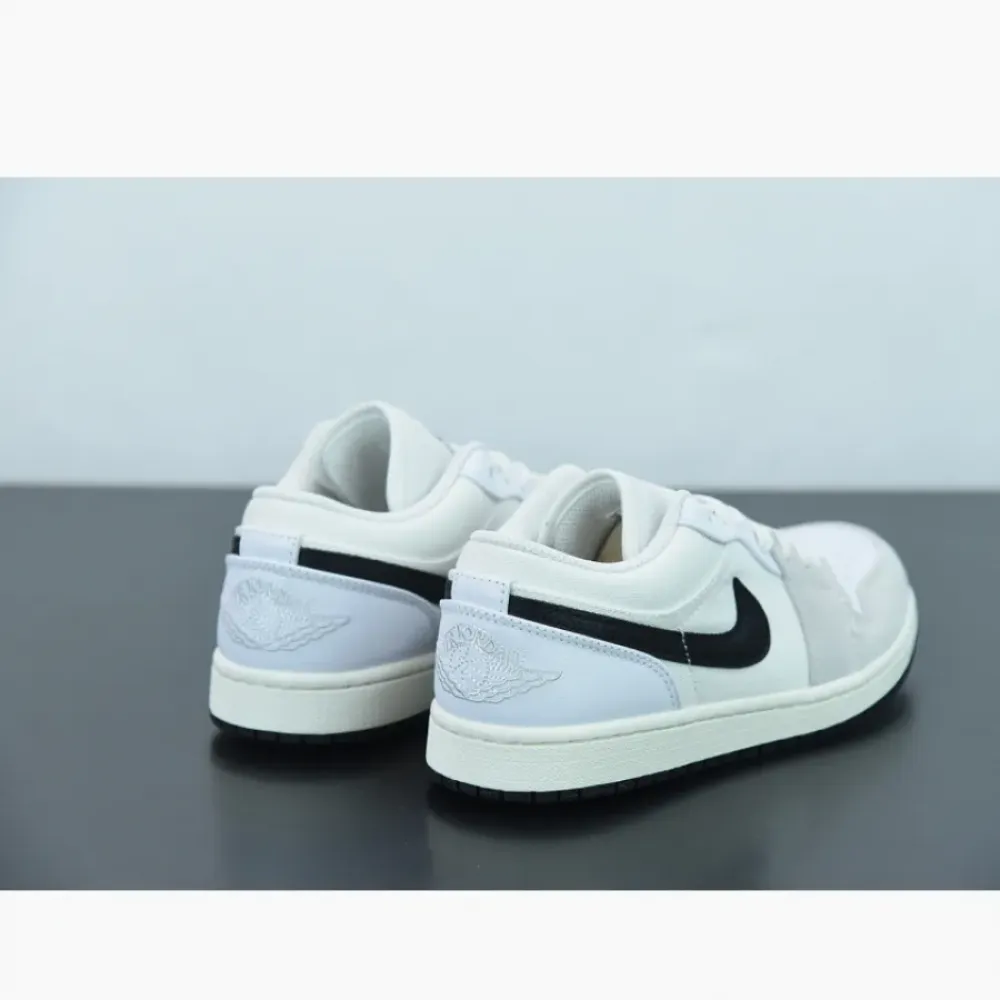 Air Jordan 1 Low ‘Astrograbber’ Sail Black  DC3533-100