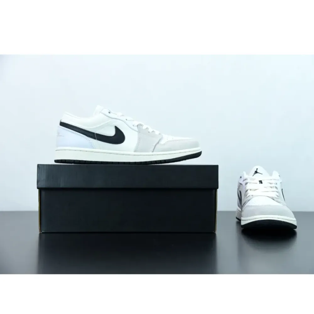 Air Jordan 1 Low ‘Astrograbber’ Sail Black  DC3533-100