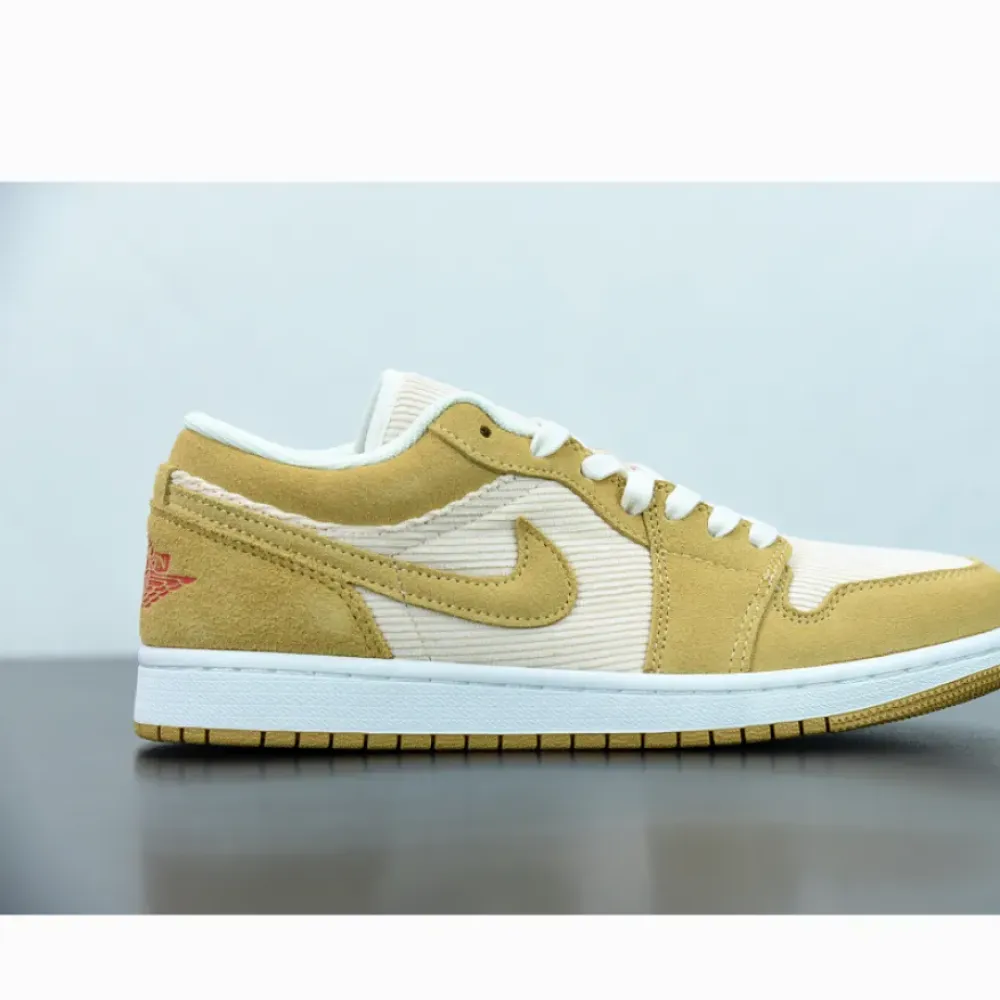 Air Jordan 1 Low Suede Corduroy  DH7820-700