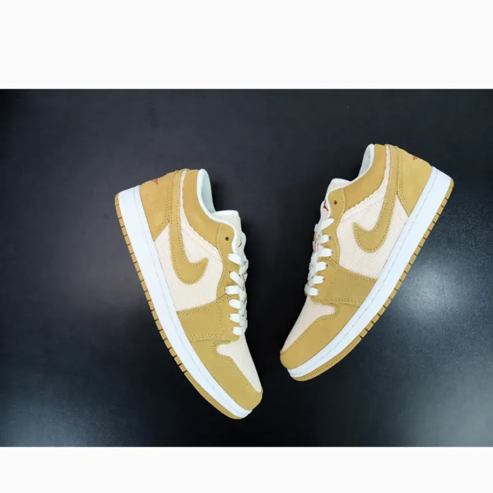 Air Jordan 1 Low Suede Corduroy  DH7820-700