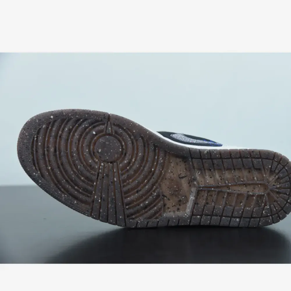 Air Jordan 1 Low “Crater” Black Grey  DM4657-001