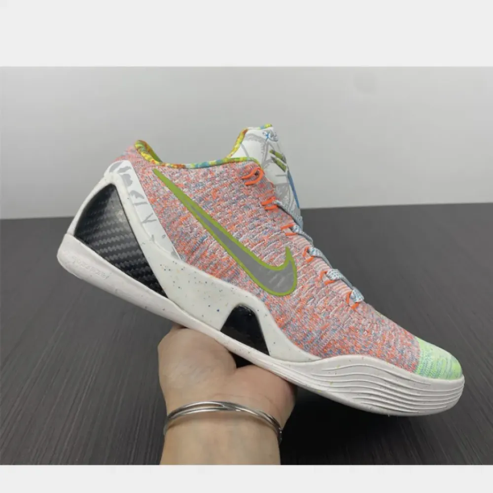 Nike What The Kobe 9 Elite Multi-Color/Chlorine Blue-Black  678301-904