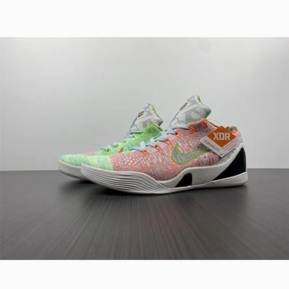 Nike What The Kobe 9 Elite Multi-Color/Chlorine Blue-Black  678301-904