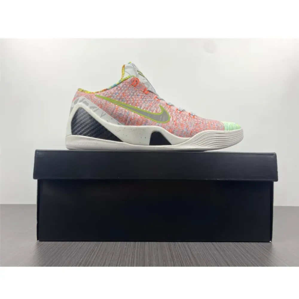 Nike What The Kobe 9 Elite Multi-Color/Chlorine Blue-Black  678301-904