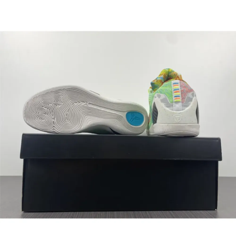 Nike What The Kobe 9 Elite Multi-Color/Chlorine Blue-Black  678301-904