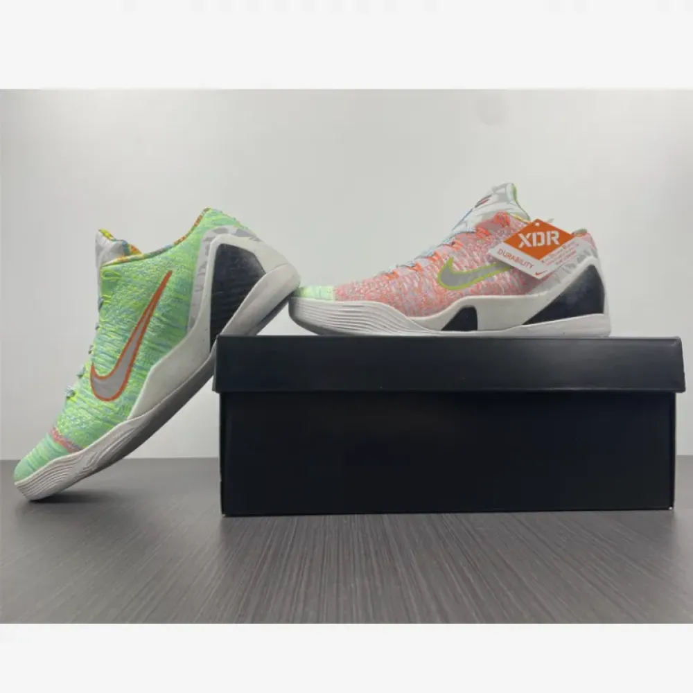 Nike What The Kobe 9 Elite Multi-Color/Chlorine Blue-Black  678301-904