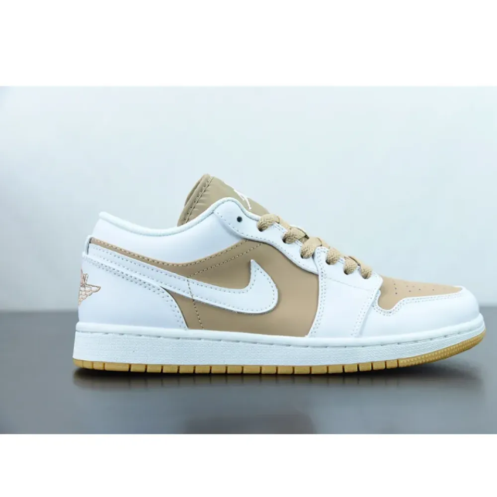 Air Jordan 1 Low Tan White  DN6999-100