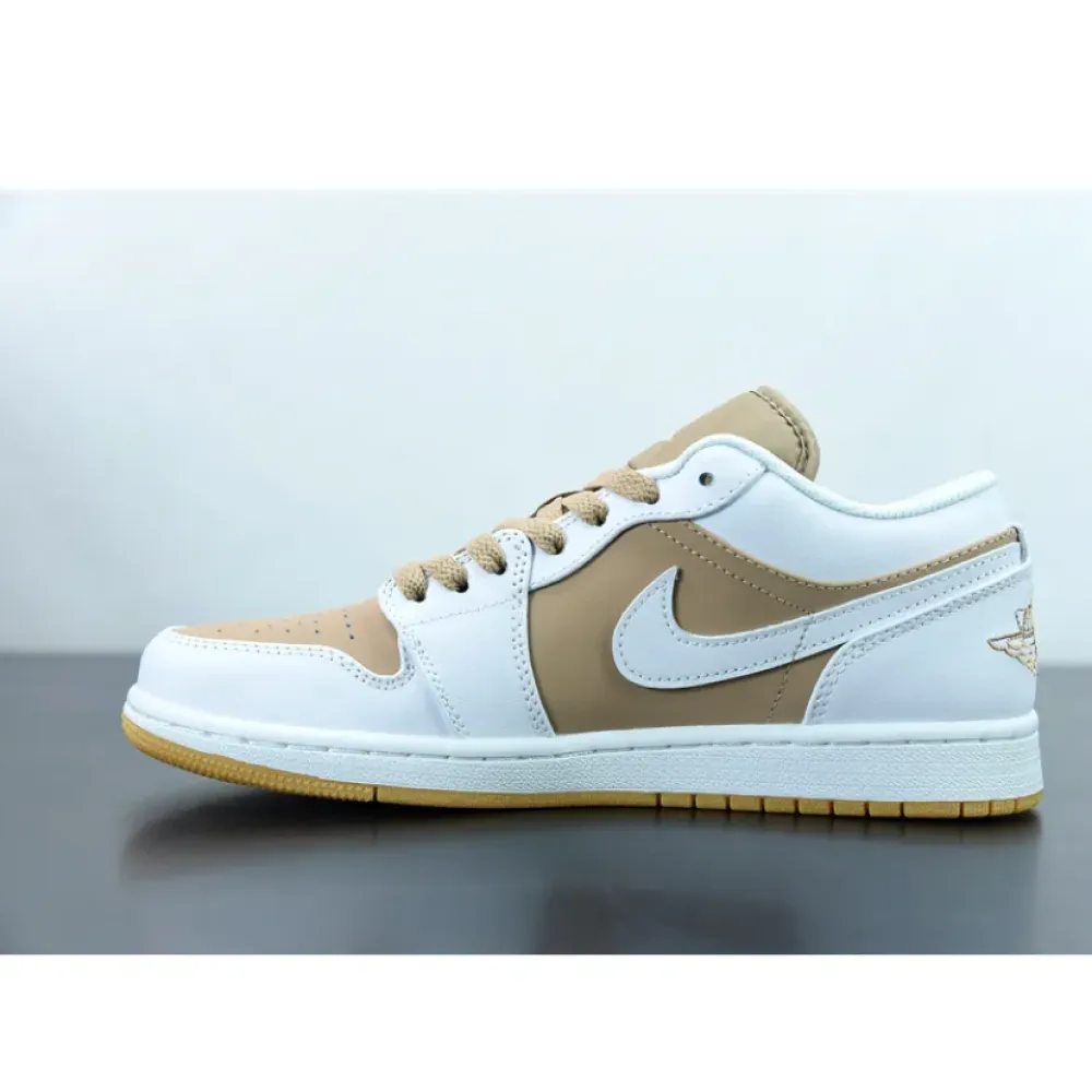 Air Jordan 1 Low Tan White  DN6999-100