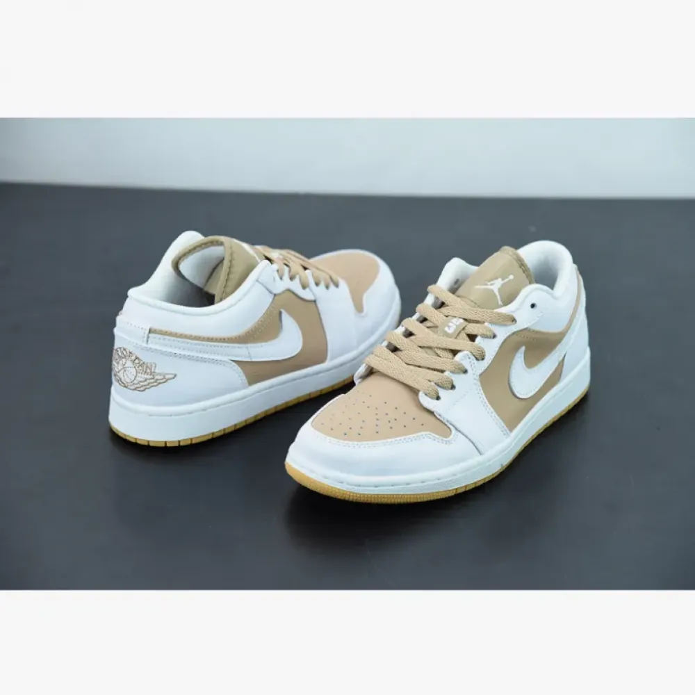 Air Jordan 1 Low Tan White  DN6999-100