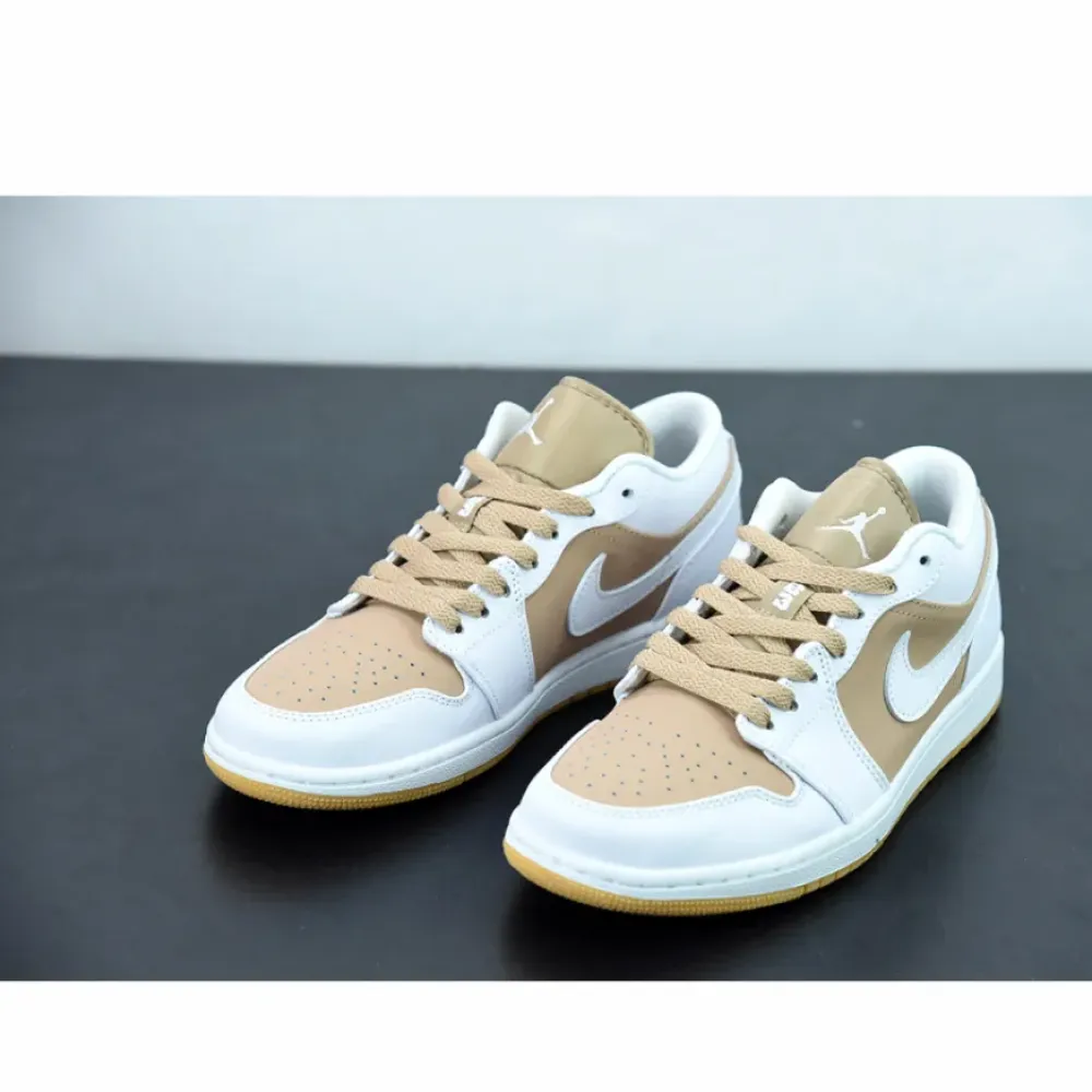 Air Jordan 1 Low Tan White  DN6999-100