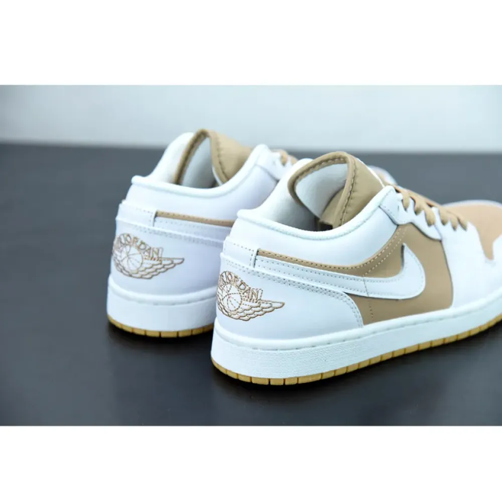 Air Jordan 1 Low Tan White  DN6999-100