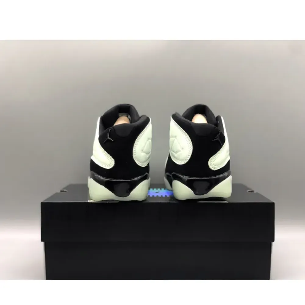 Air Jordan 13 Low ‘Singles Day’ Black/Barley Green  DM0803-300