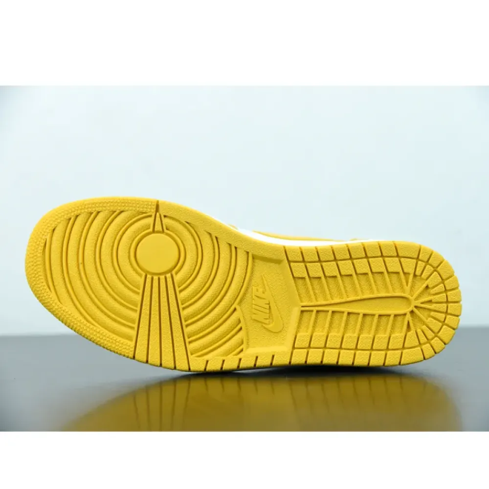 Air Jordan 1 Low ‘Pollen’ Yellow White  553558-171