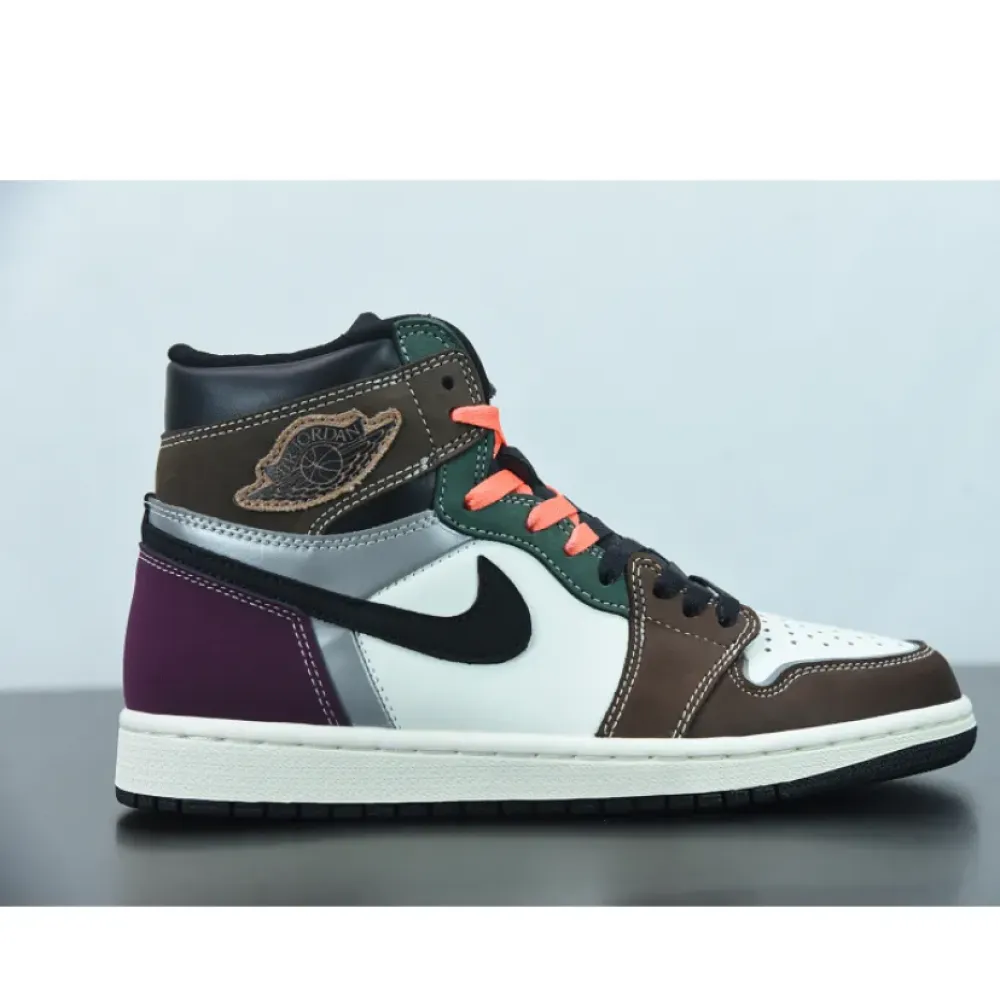 Air Jordan 1 High OG ‘Hand Crafted’ Black/Archaeo Brown-Dark Chocolate DH3097-001