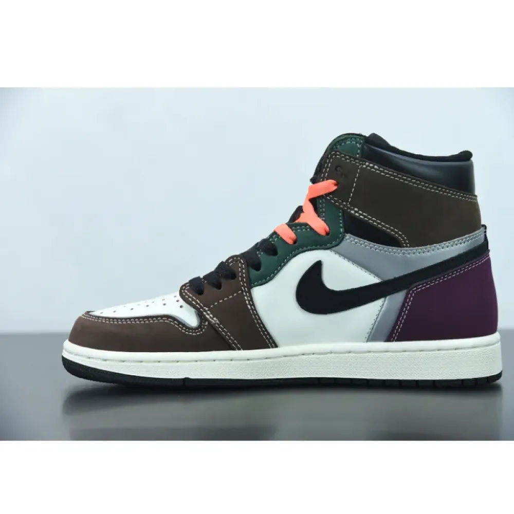 Air Jordan 1 High OG ‘Hand Crafted’ Black/Archaeo Brown-Dark Chocolate DH3097-001