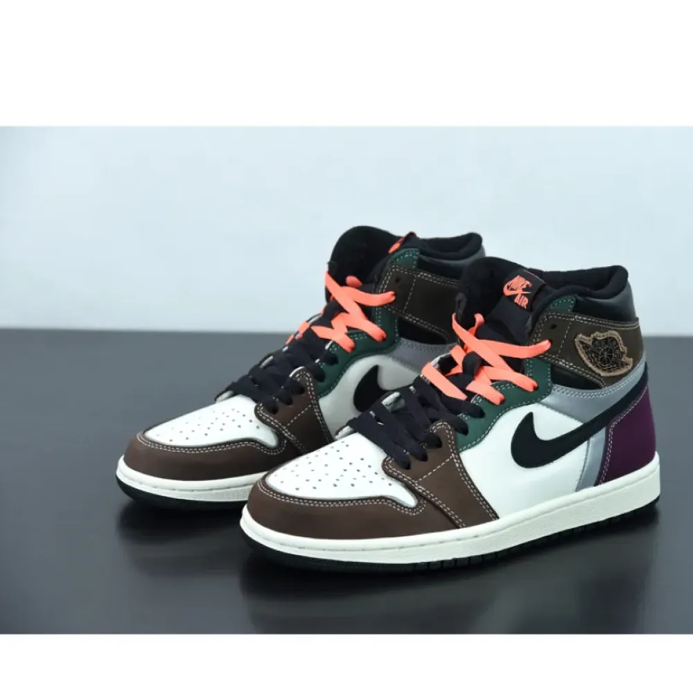 Air Jordan 1 High OG ‘Hand Crafted’ Black/Archaeo Brown-Dark Chocolate DH3097-001