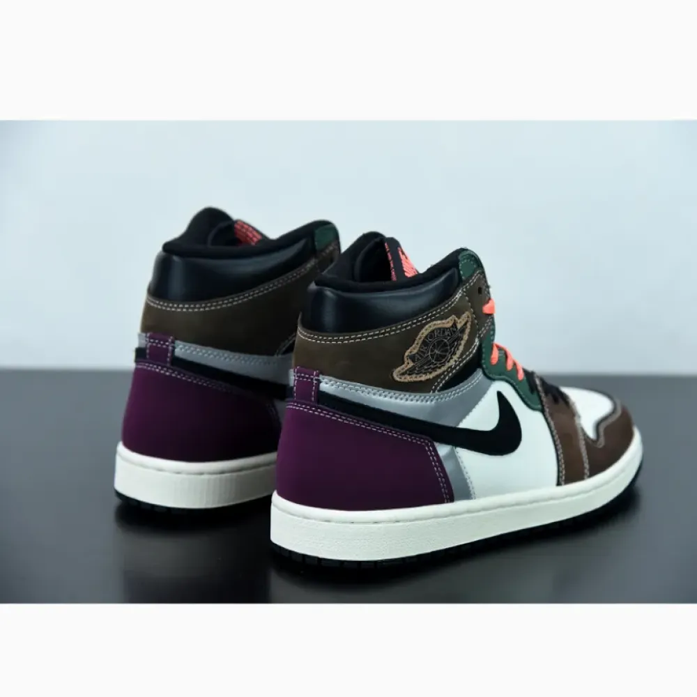 Air Jordan 1 High OG ‘Hand Crafted’ Black/Archaeo Brown-Dark Chocolate DH3097-001