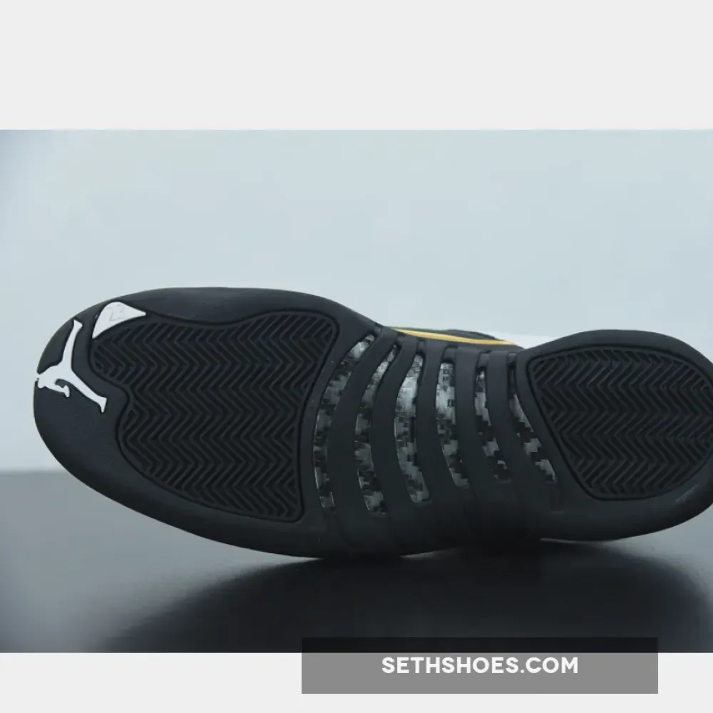 Air Jordan 12 “Royalty” White/Black-Metallic Gold  CT8013-170