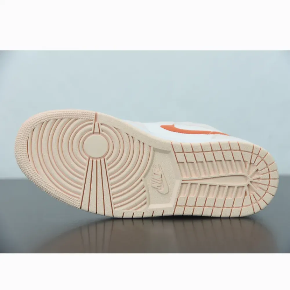 Air Jordan 1 Mid “Corduroy” Sail/Orange Quartz DA8009-108