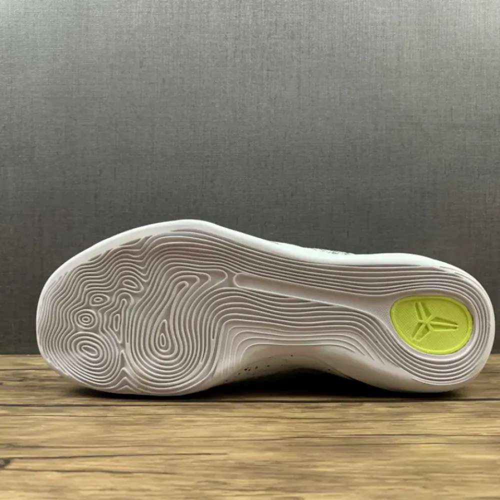 Nike Kobe 9 Elite Low ‘Beethoven’ White/Black-Wolf Grey 639045-101