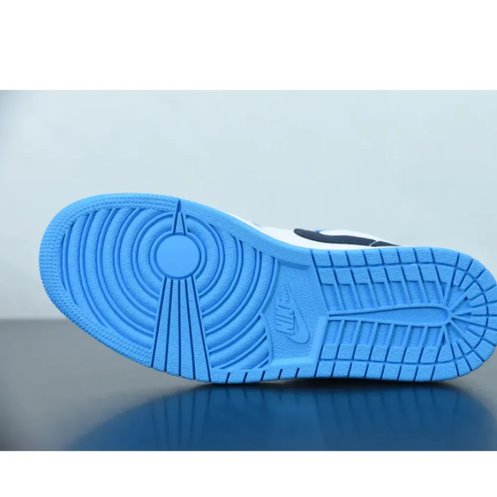 Air Jordan 1 Low “Dark Powder Blue”  553558-144