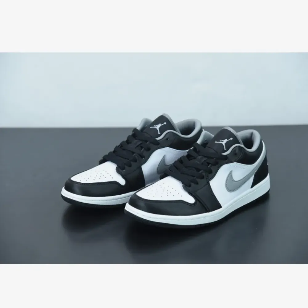 Air Jordan 1 Low Black/White/Particle Grey 553558-040