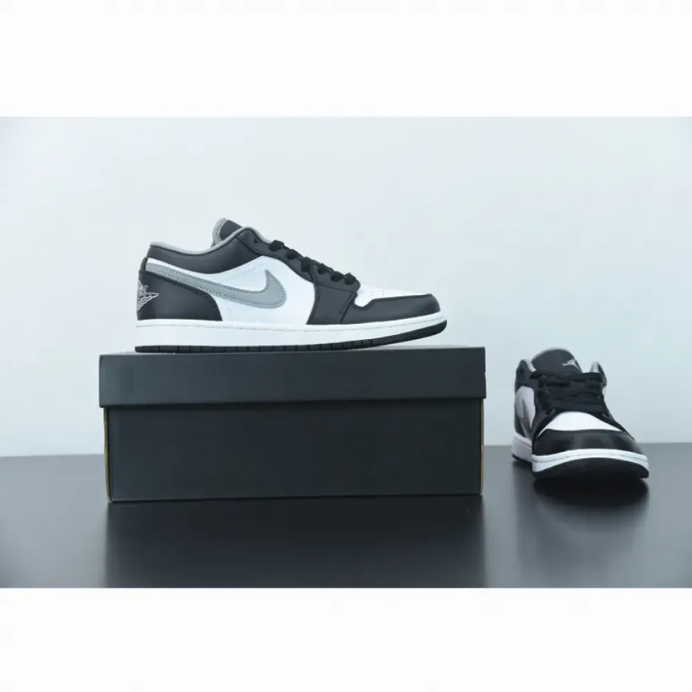 Air Jordan 1 Low Black/White/Particle Grey 553558-040