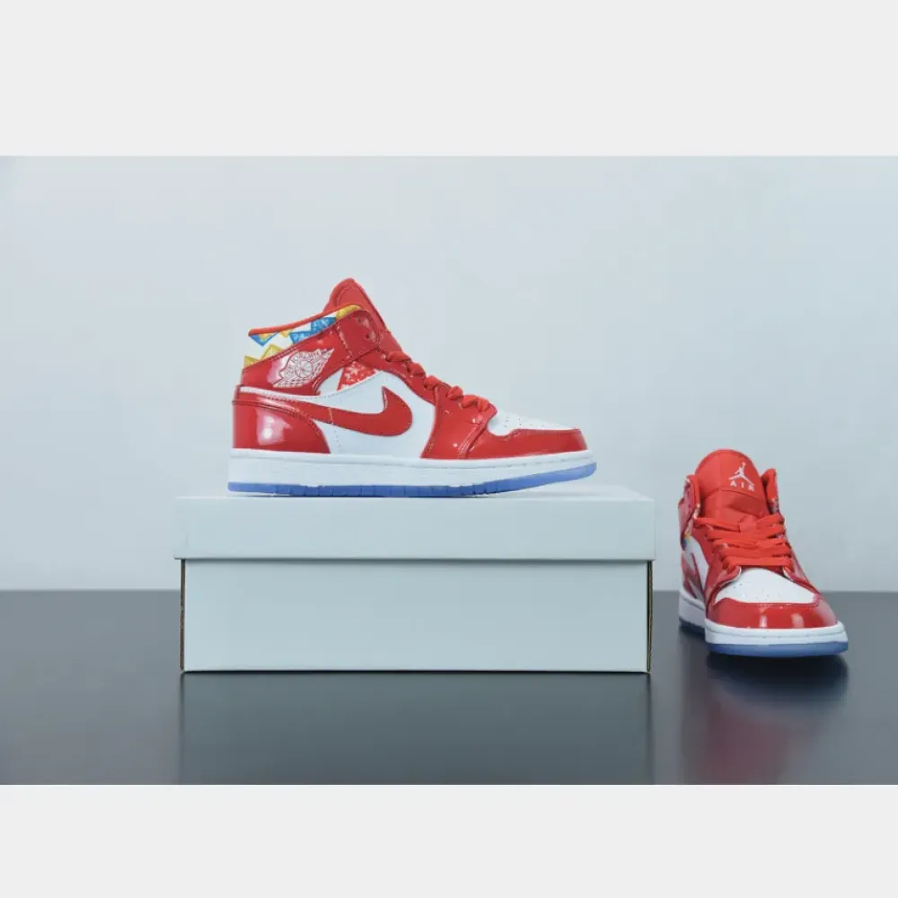 Air Jordan 1 Mid Barcelona Sweater  DC7294-600