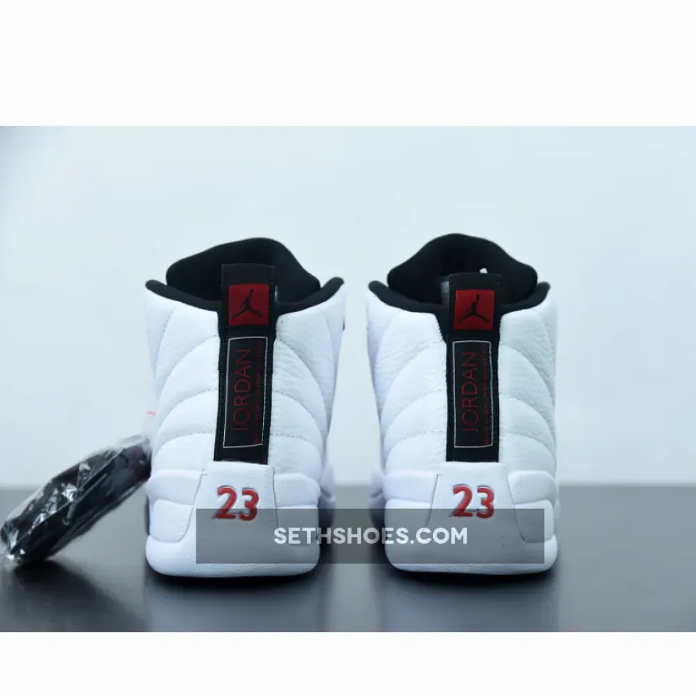 Air Jordan 12 “Twist” White/University Red-Black  CT8013-106