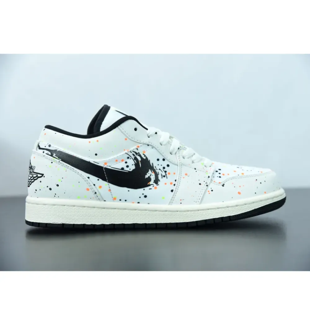 Air Jordan 1 Low “Paint Splatter”  DM3528-100