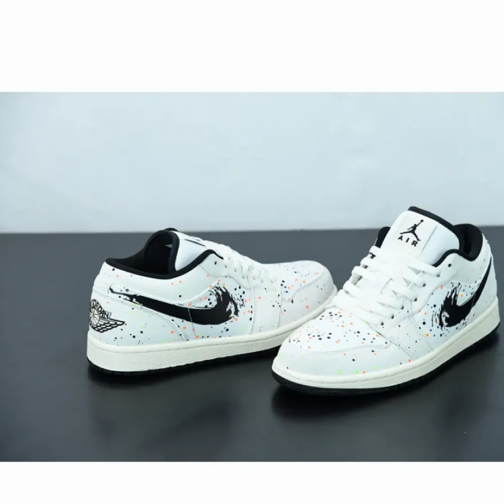 Air Jordan 1 Low “Paint Splatter”  DM3528-100