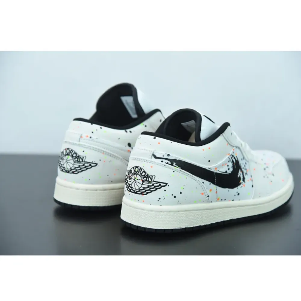Air Jordan 1 Low “Paint Splatter”  DM3528-100