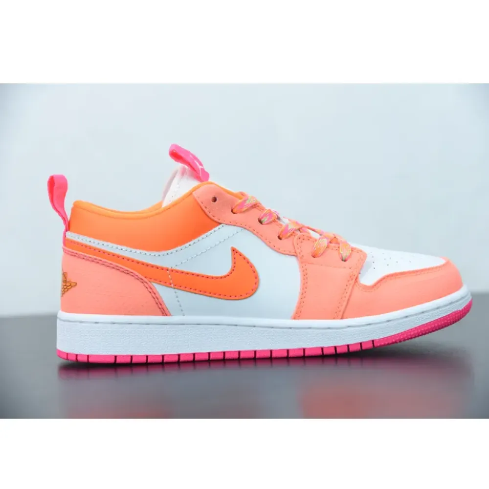 Air Jordan 1 Low Utility GS Pink White  DJ0530-801