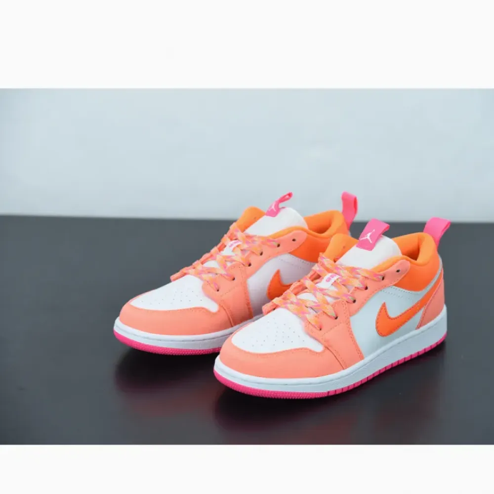 Air Jordan 1 Low Utility GS Pink White  DJ0530-801