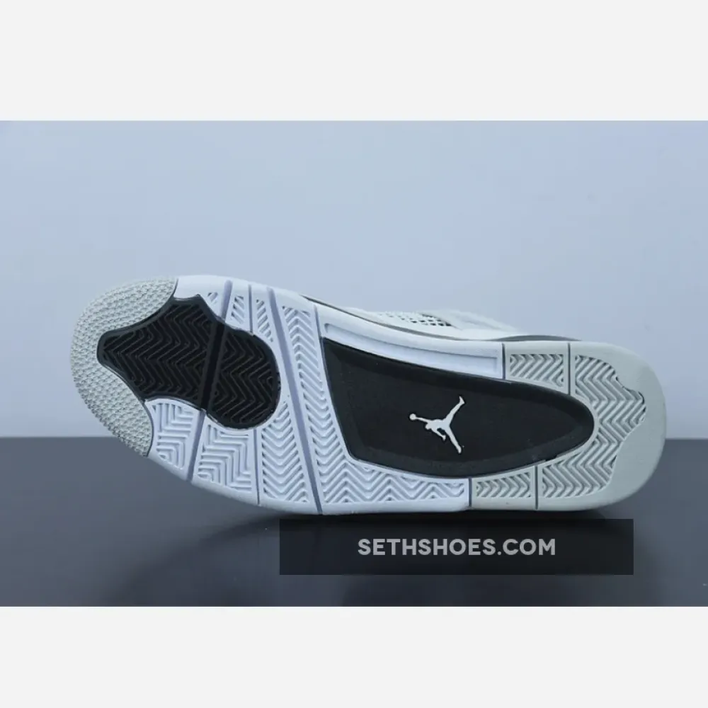 Air Jordan 4 “Military Black” White/Black-Neutral Grey DH6927-111