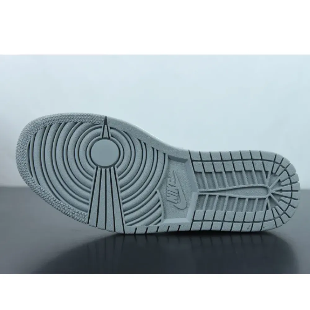 Air Jordan 1 Mid Light Smoke Grey/White  554724-078