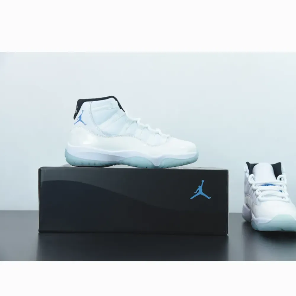 Air Jordan 11 Retro ‘Columbia Blue’ White/Legend Blue  378037-117