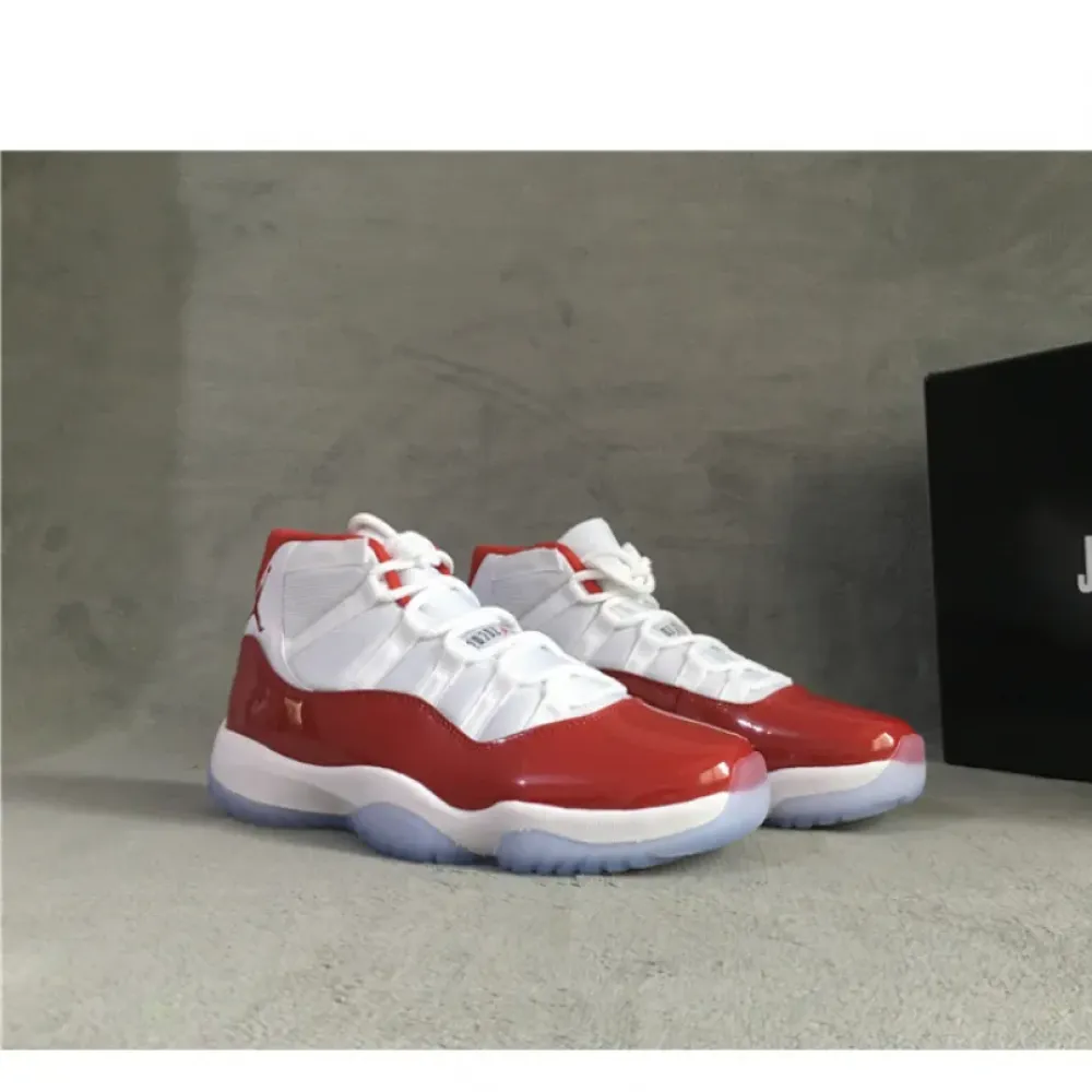 Air Jordan 11 “Cherry” White/Varsity Red/Black  CT8012-116