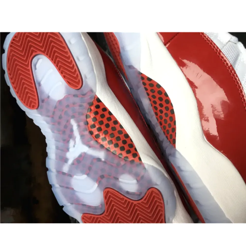 Air Jordan 11 “Cherry” White/Varsity Red/Black  CT8012-116