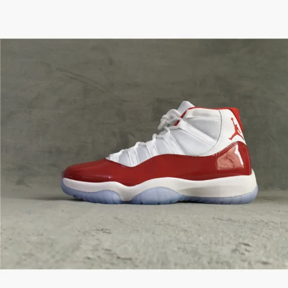 Air Jordan 11 “Cherry” White/Varsity Red/Black  CT8012-116