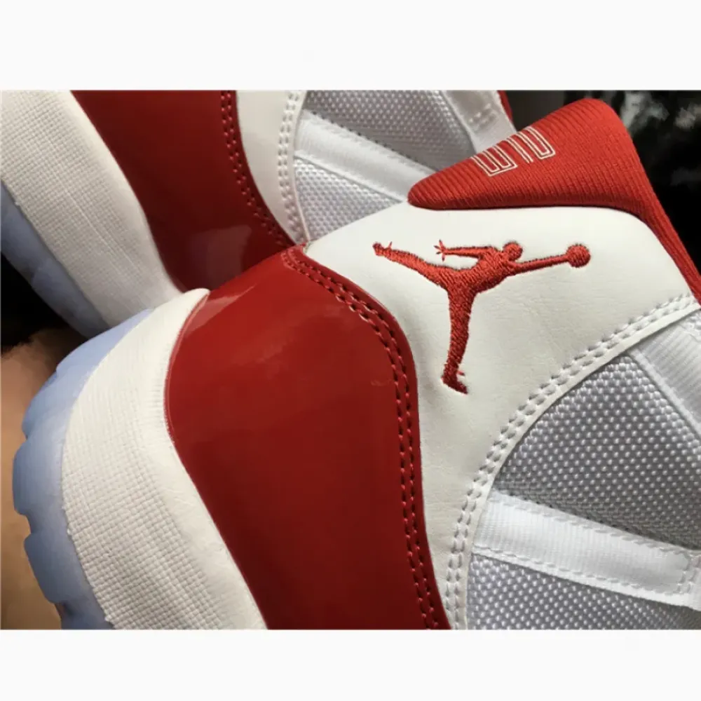Air Jordan 11 “Cherry” White/Varsity Red/Black  CT8012-116