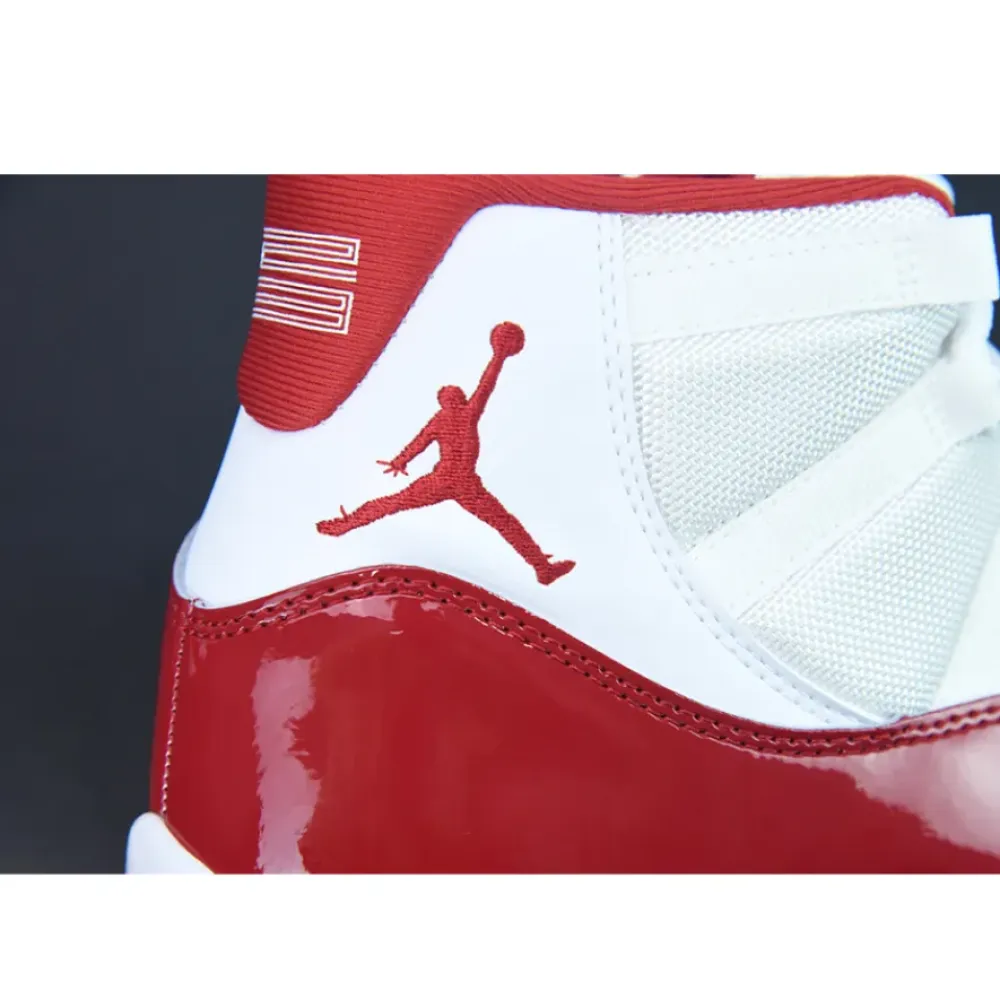 Air Jordan 11 “Cherry” White/Varsity Red/Black  CT8012-116