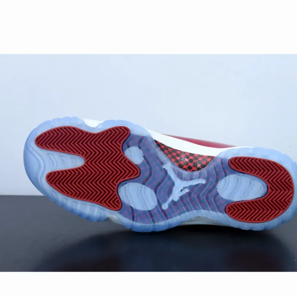 Air Jordan 11 “Cherry” White/Varsity Red/Black  CT8012-116