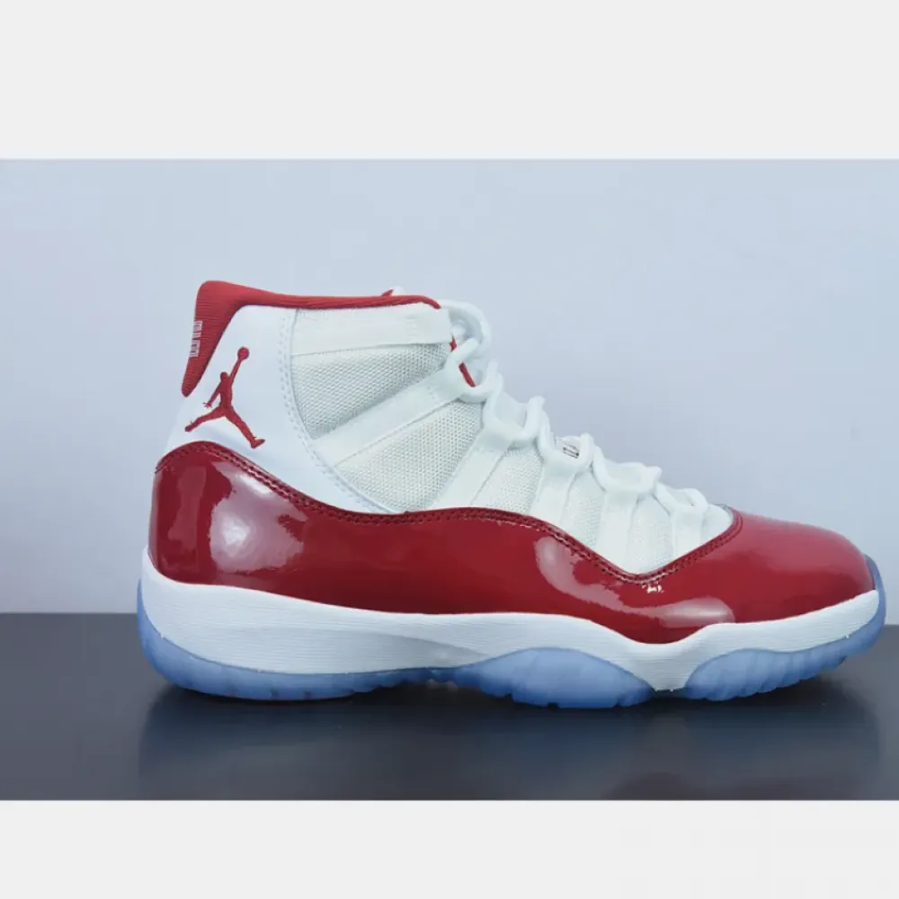 Air Jordan 11 “Cherry” White/Varsity Red/Black  CT8012-116