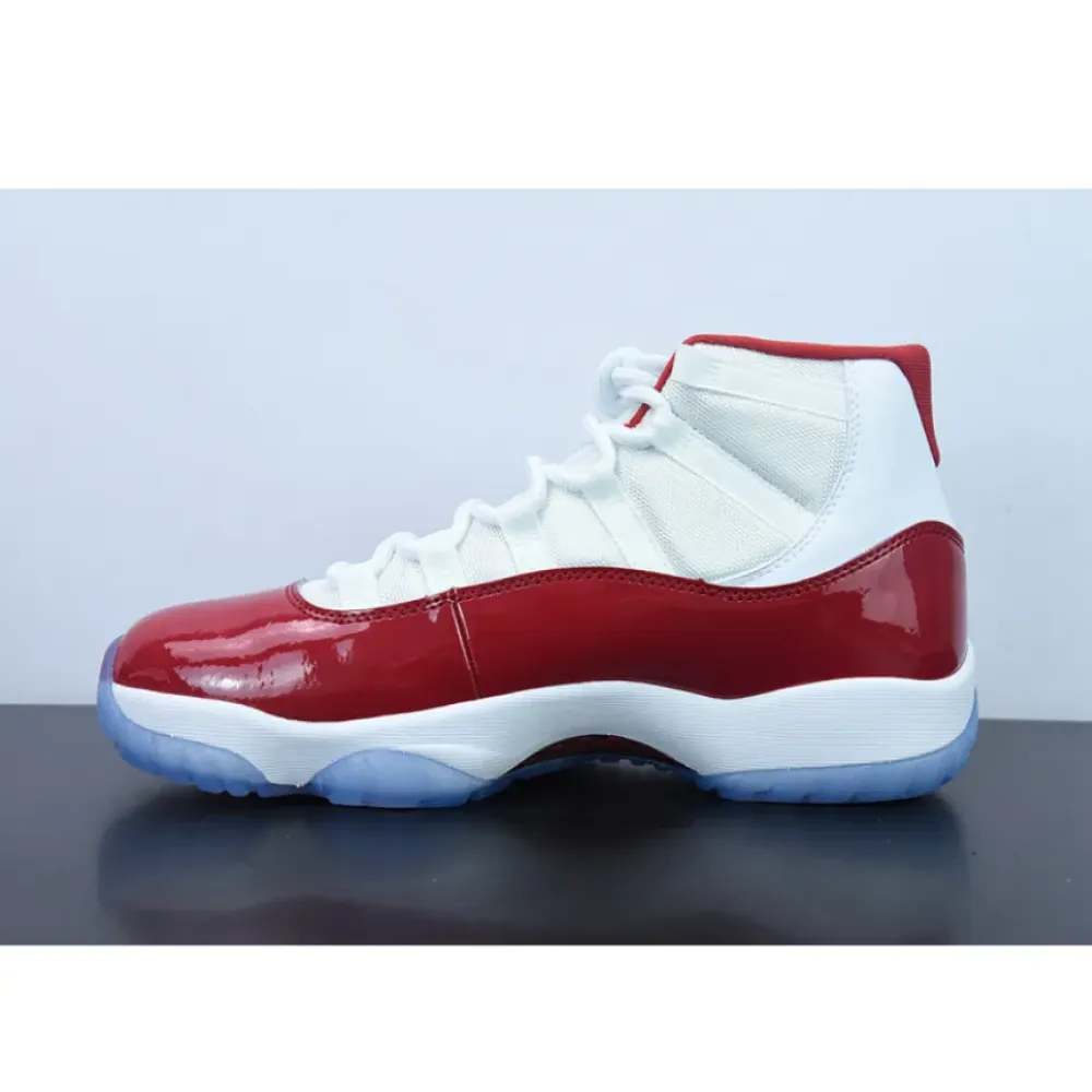 Air Jordan 11 “Cherry” White/Varsity Red/Black  CT8012-116
