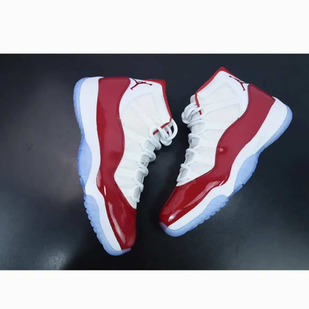 Air Jordan 11 “Cherry” White/Varsity Red/Black  CT8012-116