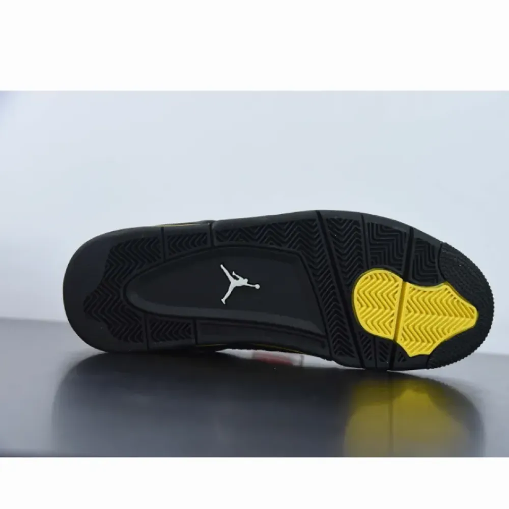 Air Jordan 4 “Thunder 2023” Black/Tour Yellow  DH6927-017